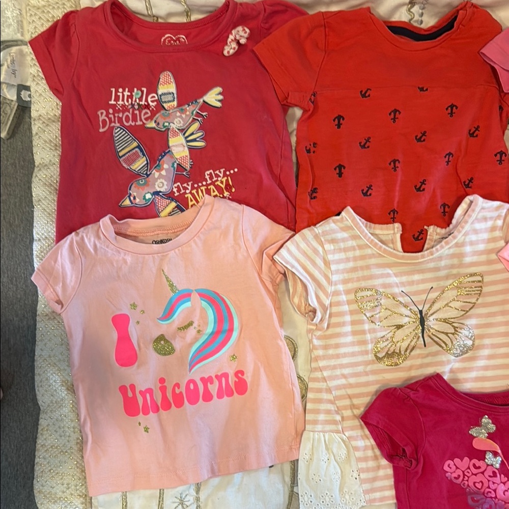 Colorful Kids T-Shirts Set
